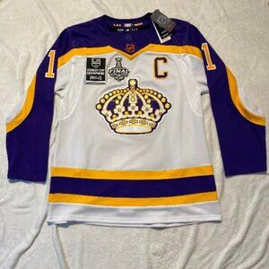 Los Angeles Kings Anze Kopitar adidas Reverse Retro 2.0 NHL Hockey Jersey